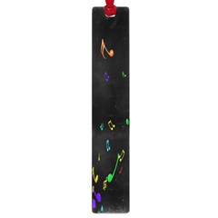 Colorful Music Notes Rainbow Large Book Marks