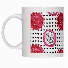 Fruit Patterns Bouffants Broken Hearts Dragon Polka Dots Red Black White Mugs