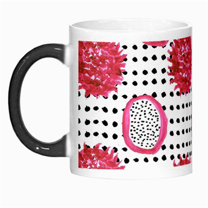 Fruit Patterns Bouffants Broken Hearts Dragon Polka Dots Red Black Morph Mugs