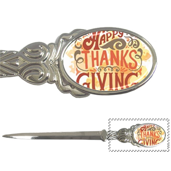 Happy Thanksgiving Sign Letter Openers