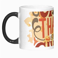 Happy Thanksgiving Sign Morph Mugs