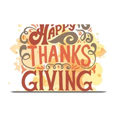 Happy Thanksgiving Sign Plate Mats by Mariart