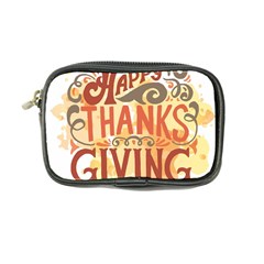 Happy Thanksgiving Sign Coin Purse by Mariart