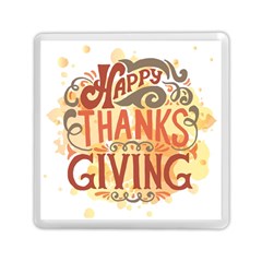 Happy Thanksgiving Sign Memory Card Reader (square) 