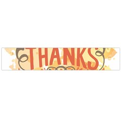 Happy Thanksgiving Sign Flano Scarf (large) by Mariart