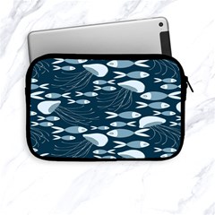 Jellyfish Fish Cartoon Sea Seaworld Apple Ipad Mini Zipper Cases by Mariart