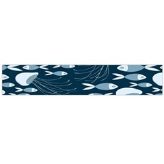 Jellyfish Fish Cartoon Sea Seaworld Flano Scarf (large)