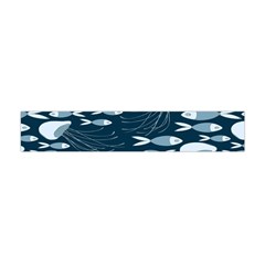 Jellyfish Fish Cartoon Sea Seaworld Flano Scarf (mini)