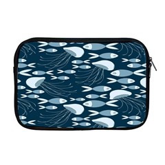 Jellyfish Fish Cartoon Sea Seaworld Apple Macbook Pro 17  Zipper Case by Mariart