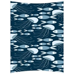 Jellyfish Fish Cartoon Sea Seaworld Back Support Cushion by Mariart