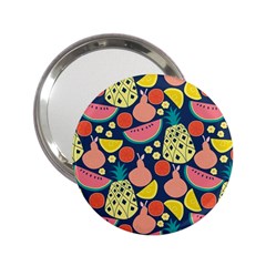 Fruit Pineapple Watermelon Orange Tomato Fruits 2 25  Handbag Mirrors by Mariart