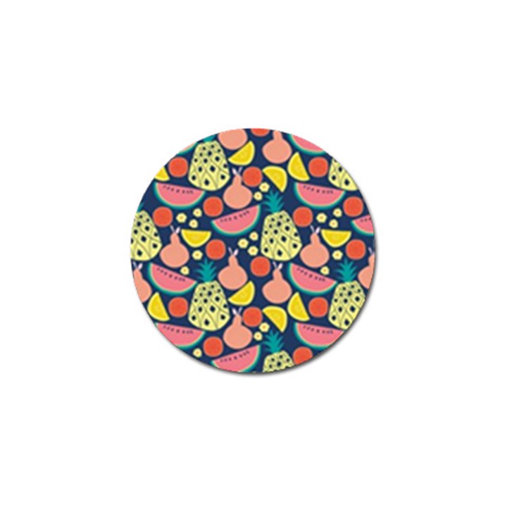 Fruit Pineapple Watermelon Orange Tomato Fruits Golf Ball Marker