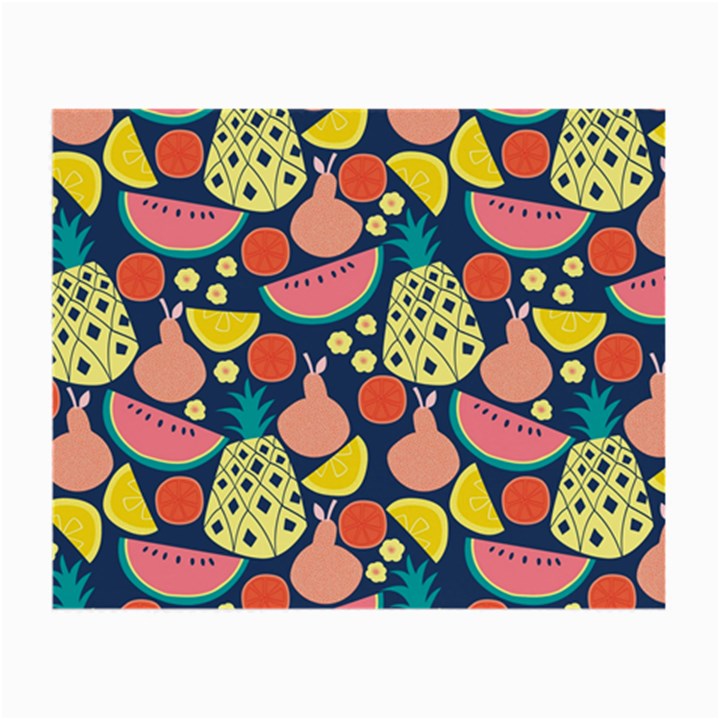 Fruit Pineapple Watermelon Orange Tomato Fruits Small Glasses Cloth