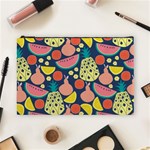 Fruit Pineapple Watermelon Orange Tomato Fruits Cosmetic Bag (Large)  Front