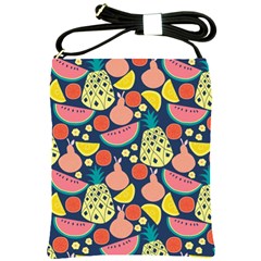 Fruit Pineapple Watermelon Orange Tomato Fruits Shoulder Sling Bags