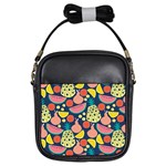 Fruit Pineapple Watermelon Orange Tomato Fruits Girls Sling Bags Front