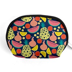 Fruit Pineapple Watermelon Orange Tomato Fruits Accessory Pouches (medium)  by Mariart