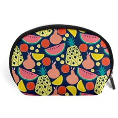 Fruit Pineapple Watermelon Orange Tomato Fruits Accessory Pouches (large)  by Mariart