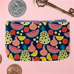 Fruit Pineapple Watermelon Orange Tomato Fruits Large Coin Purse Back