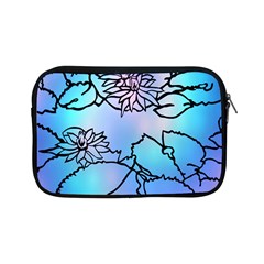 Lotus Flower Wall Purple Blue Apple Ipad Mini Zipper Cases by Mariart