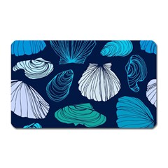 Mega Menu Seashells Magnet (rectangular) by Mariart