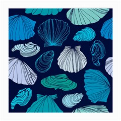 Mega Menu Seashells Medium Glasses Cloth (2-side) by Mariart