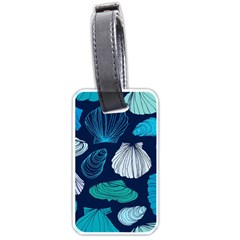 Mega Menu Seashells Luggage Tags (one Side)  by Mariart