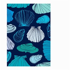 Mega Menu Seashells Small Garden Flag (two Sides) by Mariart