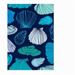 Mega Menu Seashells Large Garden Flag (two Sides)