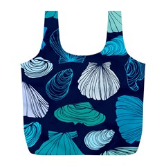 Mega Menu Seashells Full Print Recycle Bags (l) 