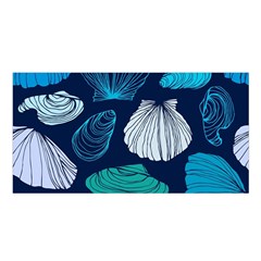 Mega Menu Seashells Satin Shawl