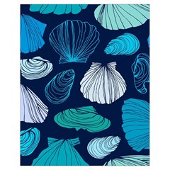 Mega Menu Seashells Drawstring Bag (small) by Mariart