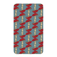 Mushroom Madness Red Grey Polka Dots Memory Card Reader