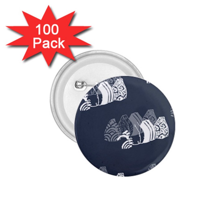 Japan Food Sashimi 1.75  Buttons (100 pack) 