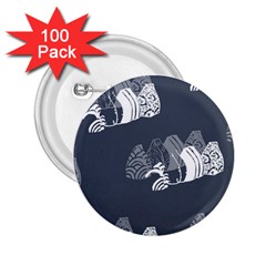 Japan Food Sashimi 2.25  Buttons (100 pack) 