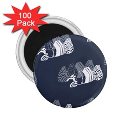 Japan Food Sashimi 2 25  Magnets (100 Pack) 