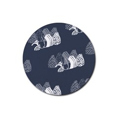 Japan Food Sashimi Rubber Coaster (Round) 