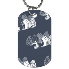 Japan Food Sashimi Dog Tag (Two Sides)