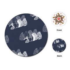 Japan Food Sashimi Playing Cards (round) 