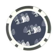 Japan Food Sashimi Poker Chip Card Guard (10 pack)