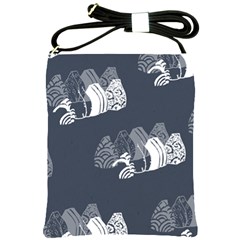 Japan Food Sashimi Shoulder Sling Bags by Mariart