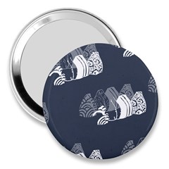 Japan Food Sashimi 3  Handbag Mirrors