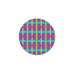 Stripes and dots                           Golf Ball Marker Front