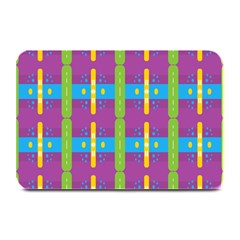 Stripes And Dots                          Plate Mat by LalyLauraFLM