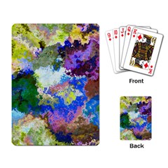 Color Mix Canvas                           Playing Cards Single Design by LalyLauraFLM