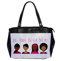 Black Girls Be The Best You Oversize Office Handbag by kenique