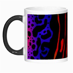 Frog Spectrum Polka Line Wave Rainbow Morph Mugs by Mariart