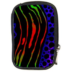 Frog Spectrum Polka Line Wave Rainbow Compact Camera Cases by Mariart