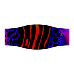 Frog Spectrum Polka Line Wave Rainbow Stretchable Headband by Mariart