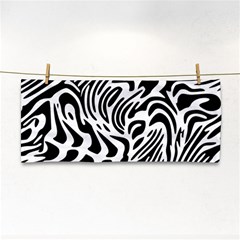 Psychedelic Zebra Black White Line Cosmetic Storage Cases